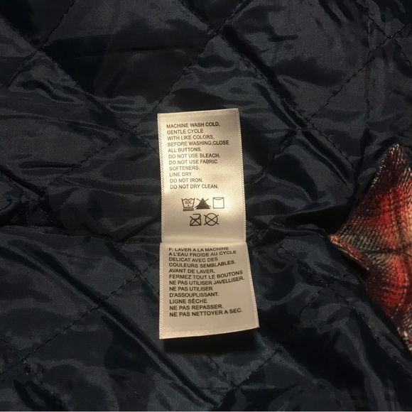 Flannel shirt jacket with quilted lining - Picture 4 of 7